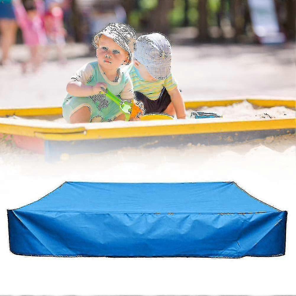 Sandbox Cover With Drawstring, Square Dust-proof Beach Sandbox Cover, Waterproof Sandpit Swimming Pool