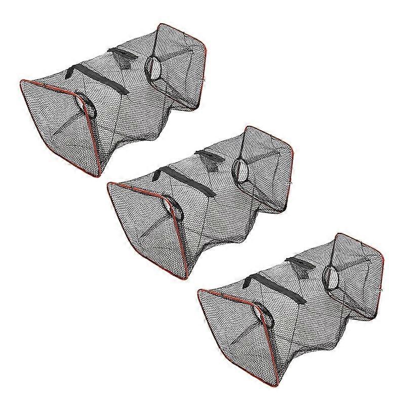 3X Fishpot Bait Fishpot Eel Pot Coop Fish Trap Small Fishpot As shown