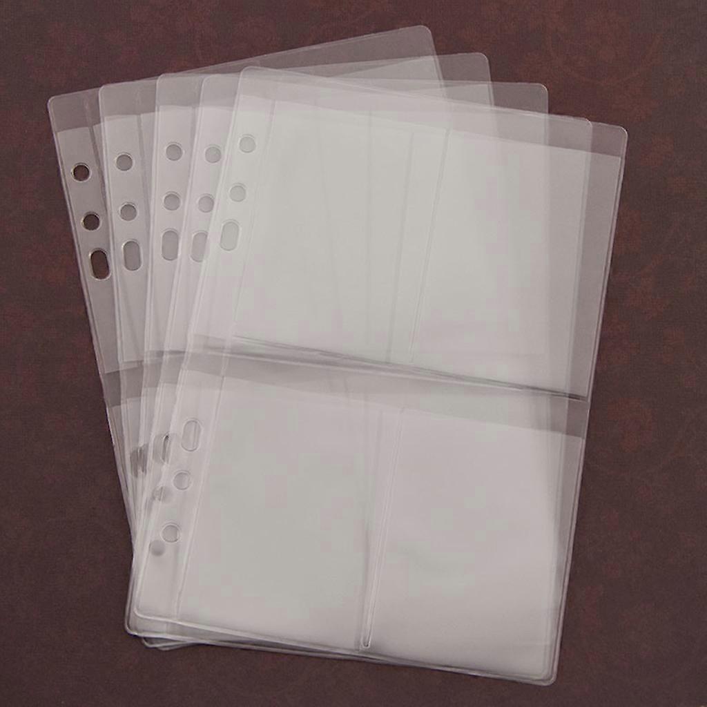 Cutting Dies Inner Pages 5 Sheets Transparent Taking Photos Preservation