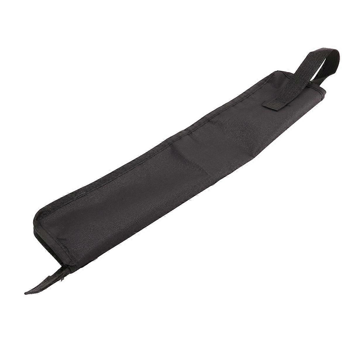 Oxford Cloth Black Drumstick Drum Stick Mallet Bag Holder Carry Case με εύχρηστο λουράκι