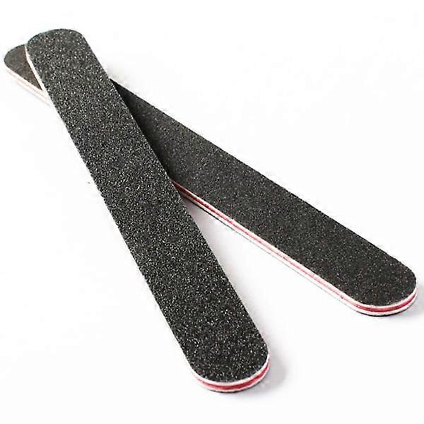 double-sided straight files 100/180 Black