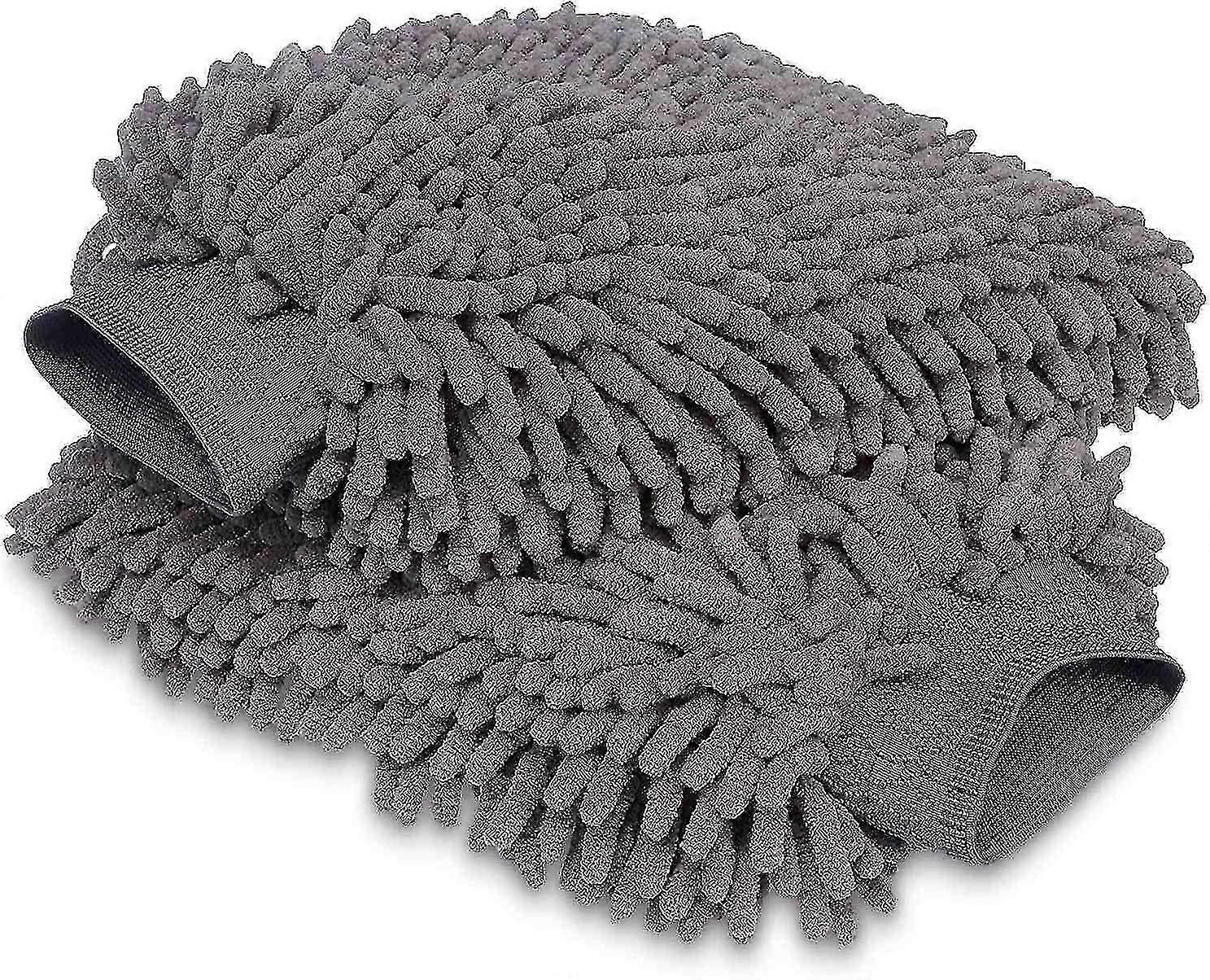 Guantes de lavado de coches de microfibra de lujo (2 piezas)