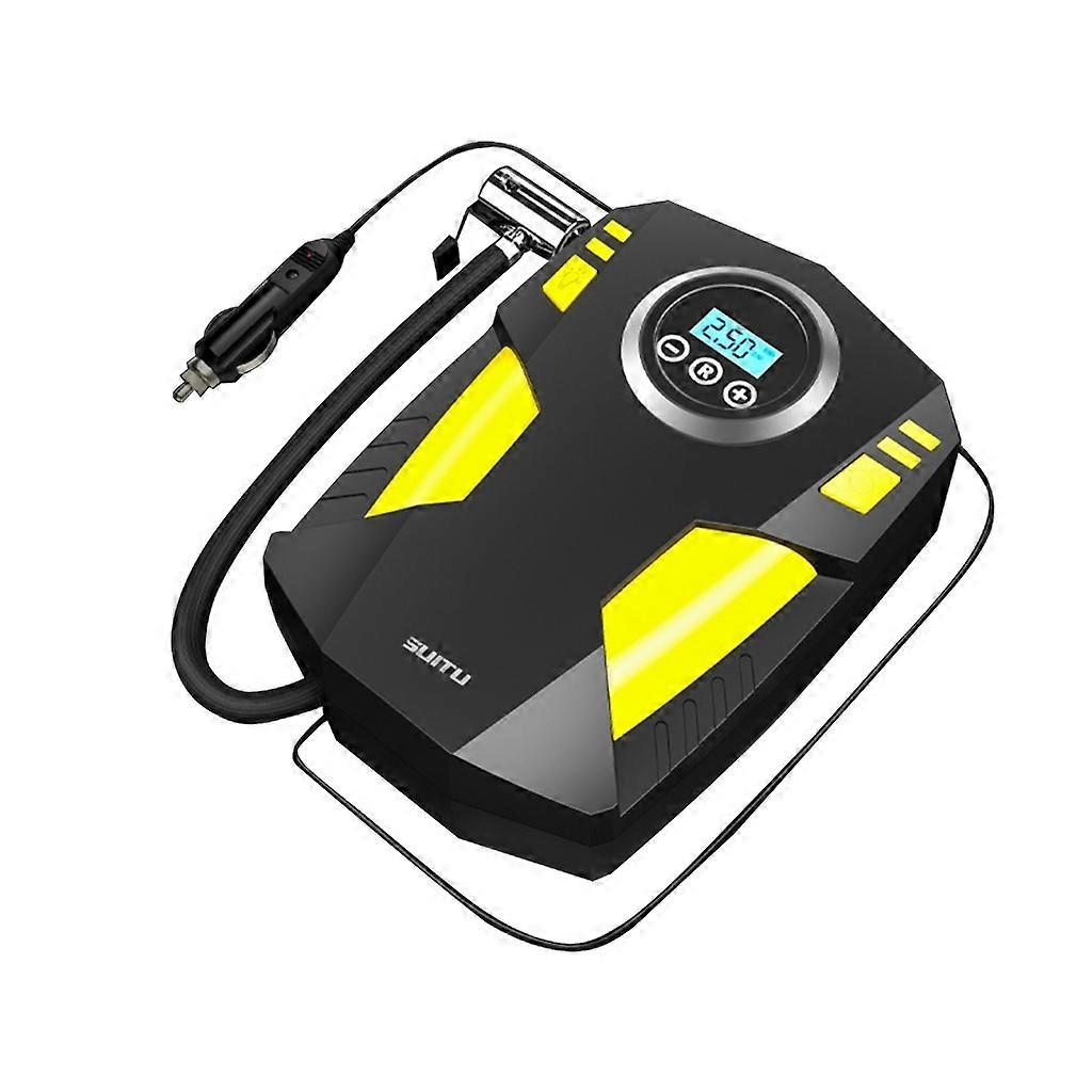 Luftkompressor Bärbar Auto Bil Elektrisk Däck Luftpump 12V 100PSI