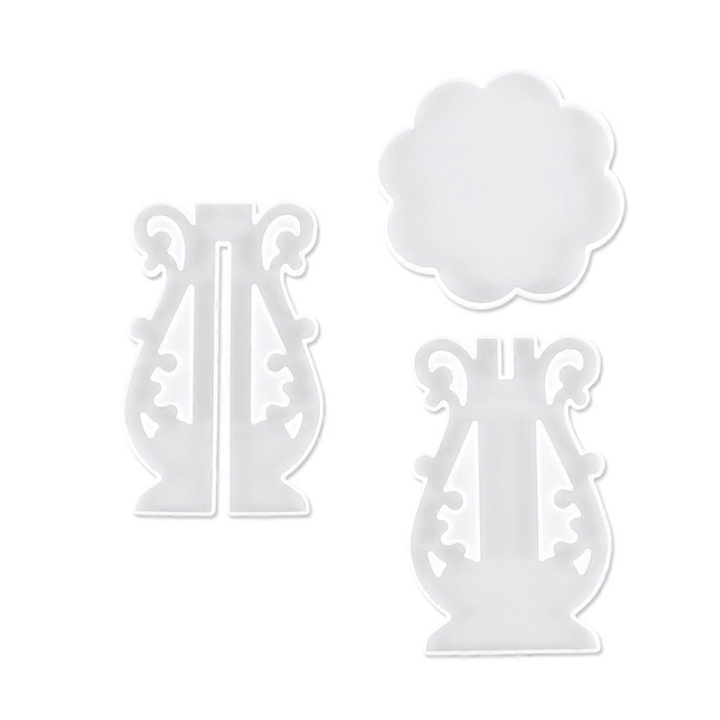 DIY Holder Silicone Coaster Tray Mold Crafting Resin Epoxy Making Casting