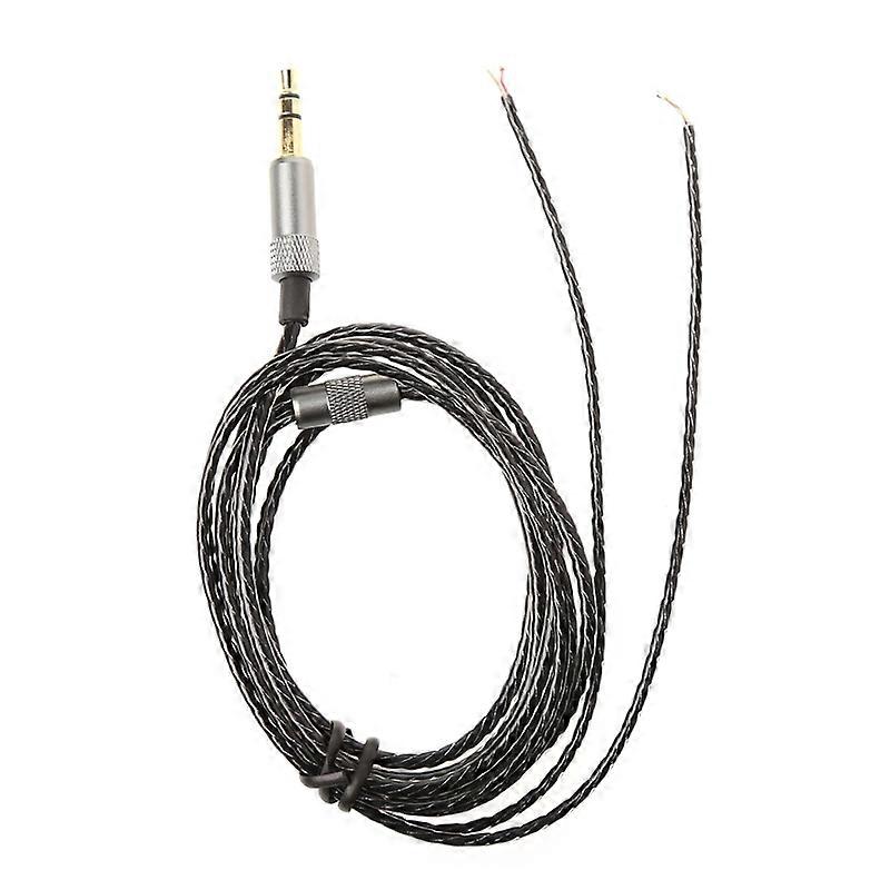 3.5mm Jack DIY Replacement Headphone Audio Cable Maintenance Wire Without MIC