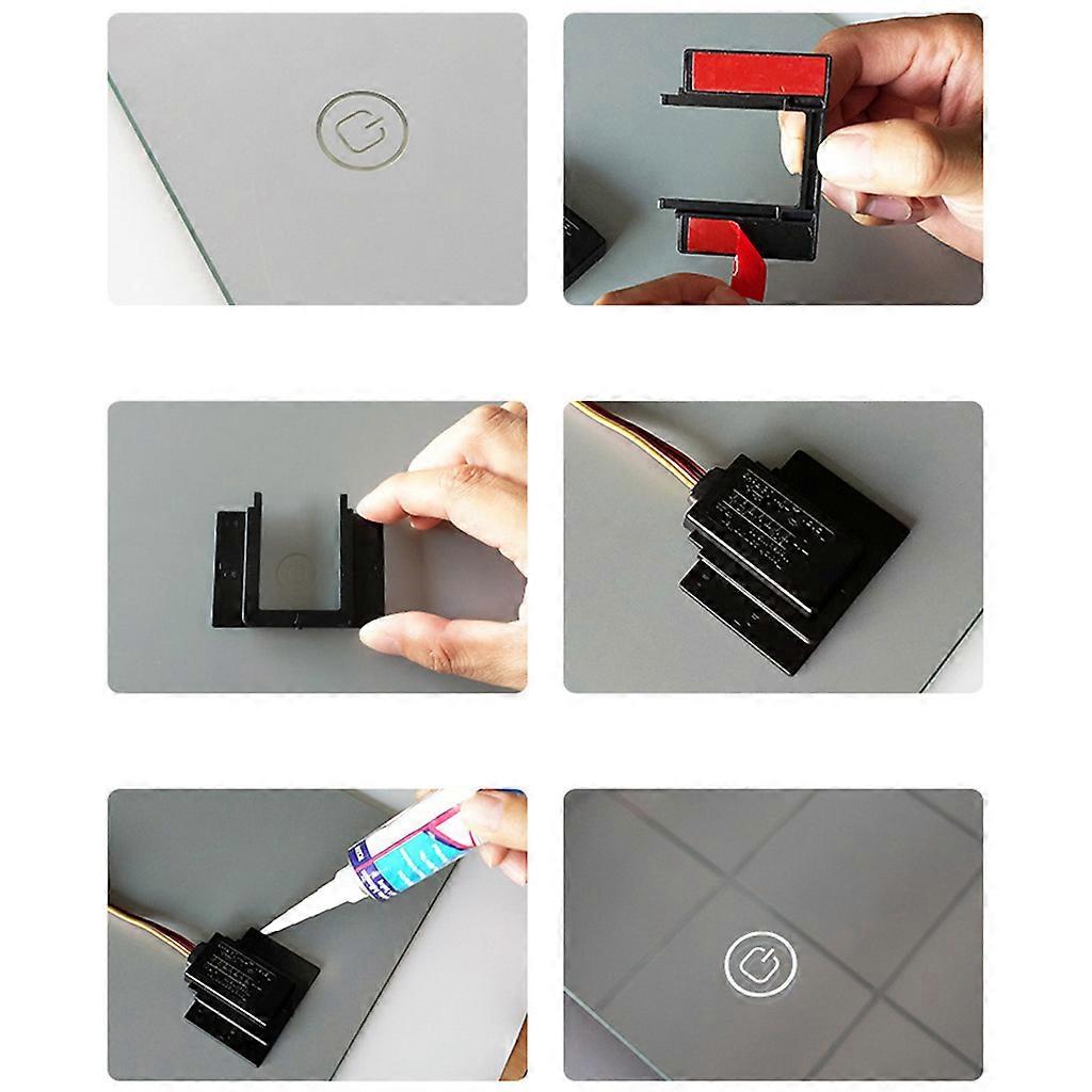 Bathroom Dimmable 220V 300W Mirror On/Off Touch Switch Anti-fog for ...