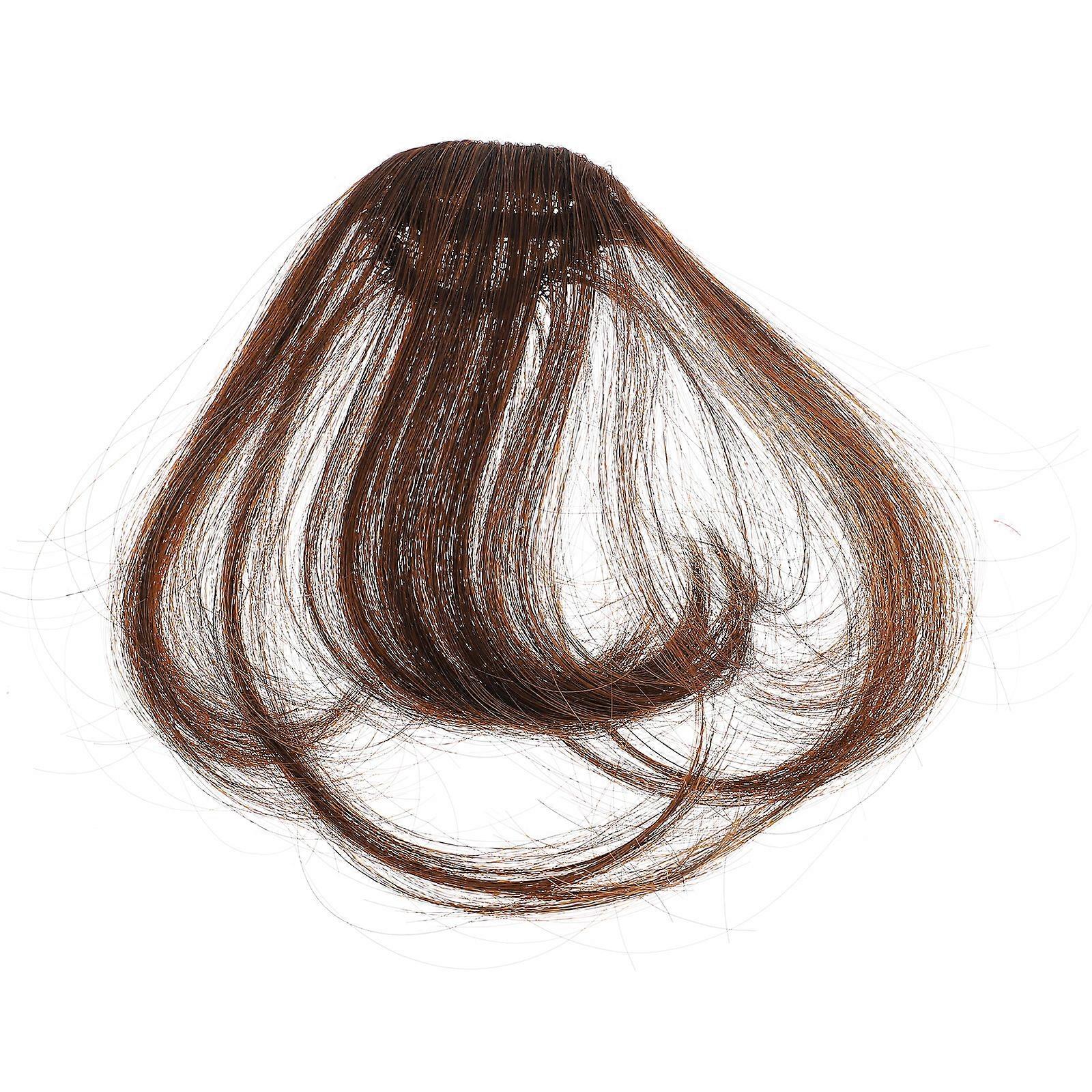 Extensions capillaires synthétiques à clipser (marron clair)