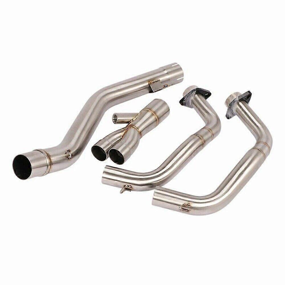 Exhaust Header Pipe Front System Modified Link Pipe Fits For BMW S1000RR S1000R