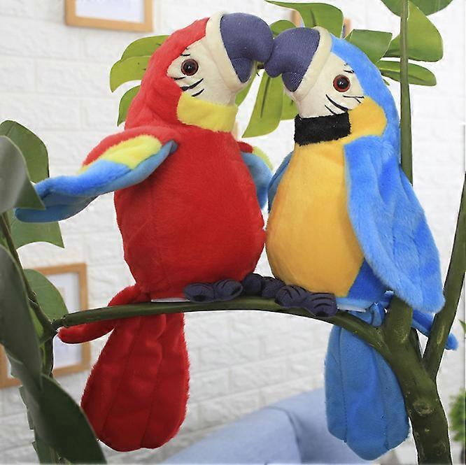 Recording And Learning To Speak With Colorful Bird Electric Plush Toy Recording