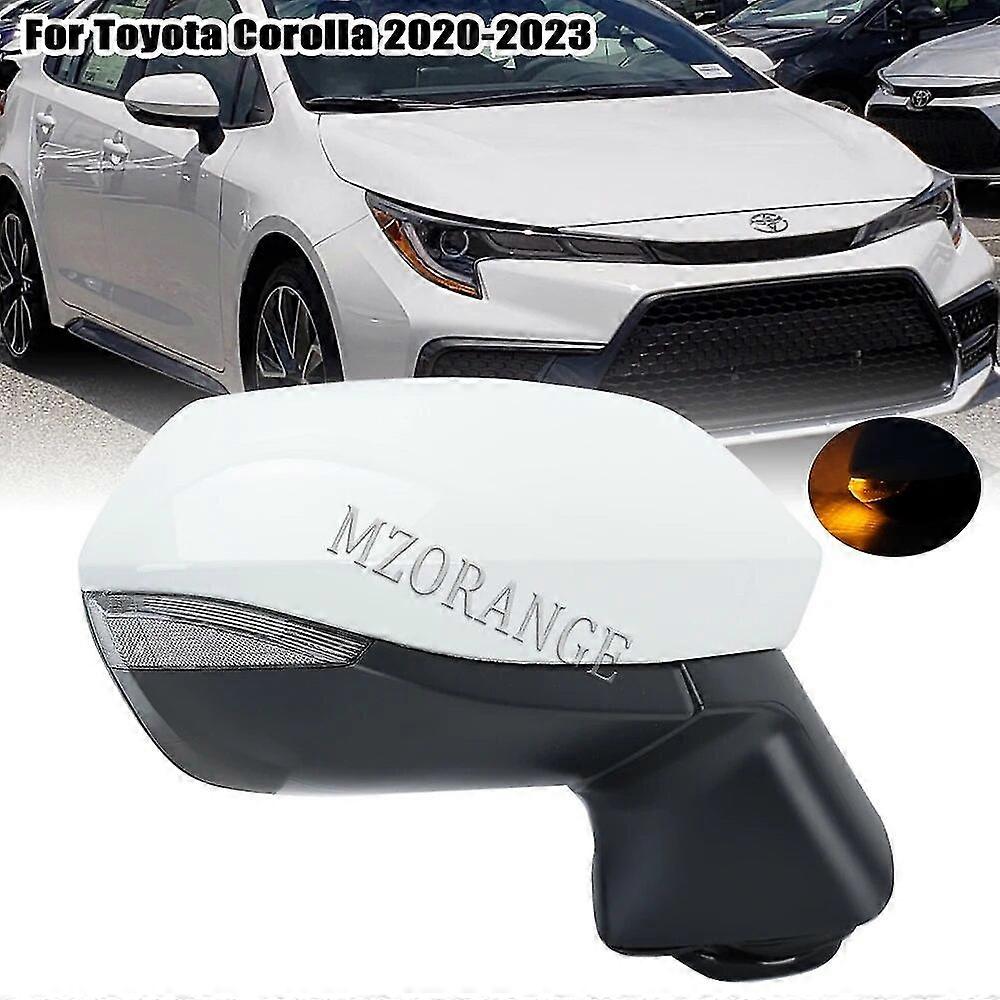 6pins Heated Side Rearview Mirror For Toyota Corolla 2020 2021 2022 2023 Us Version Turn Signal Lights Power Fold Accessories