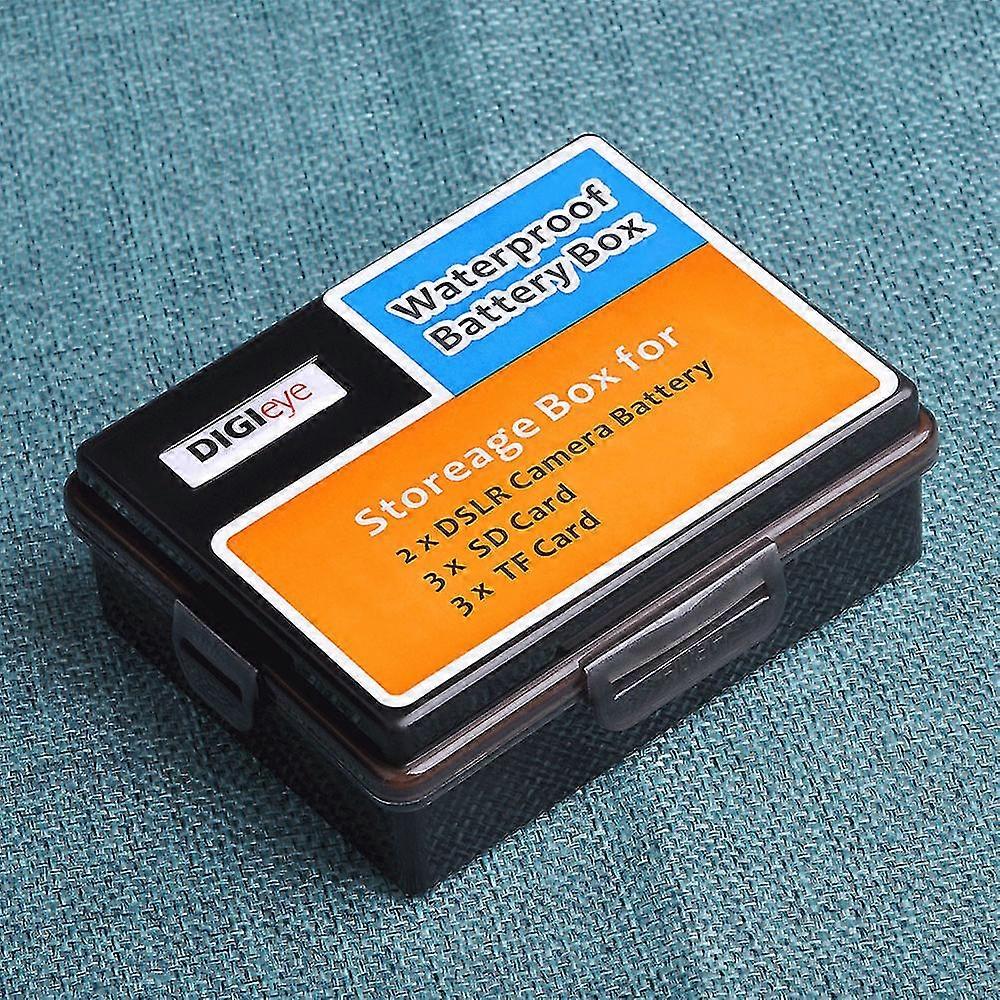 Camera Battery Storage Case Sd Tf Memory Card Case For Sony Np-fz100 Np-fm50 Canon Lp-e6 Bp-511 Nikon En-el15 En-el3e Batteries