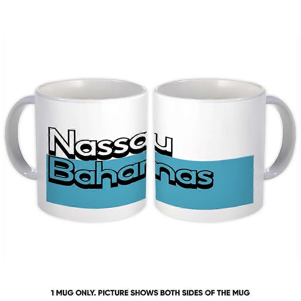 Gift Mug: Nassau Bahamas Rectangle