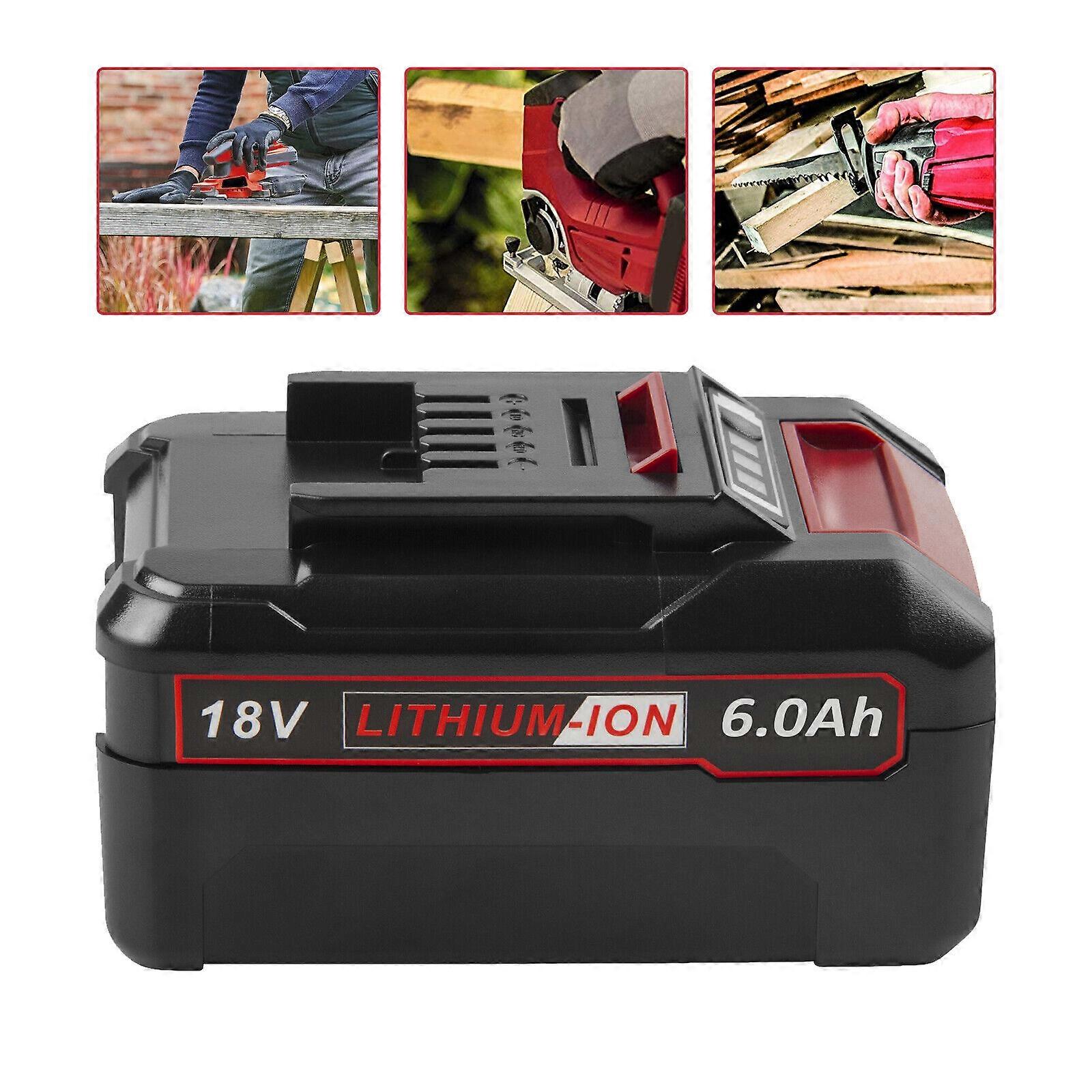 High-Output 6.0ah 18V Batteri För Einhell Power X-Change 18-volts elverktyg, 100% helt nytt
