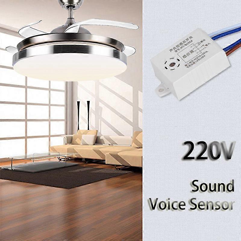220V Module Detector Sound Voice Sensor Intelligent Auto On Off  Switch Light Motion Sensor For Corridor Bath Warehouse Stair