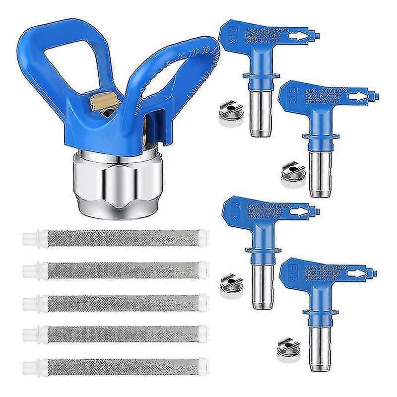 10 Piece Spray Heads Reversible Airless Paint Sprayer Nozzle Airless Paint Spray Sprayer Tip And Fi-4-4 Boris