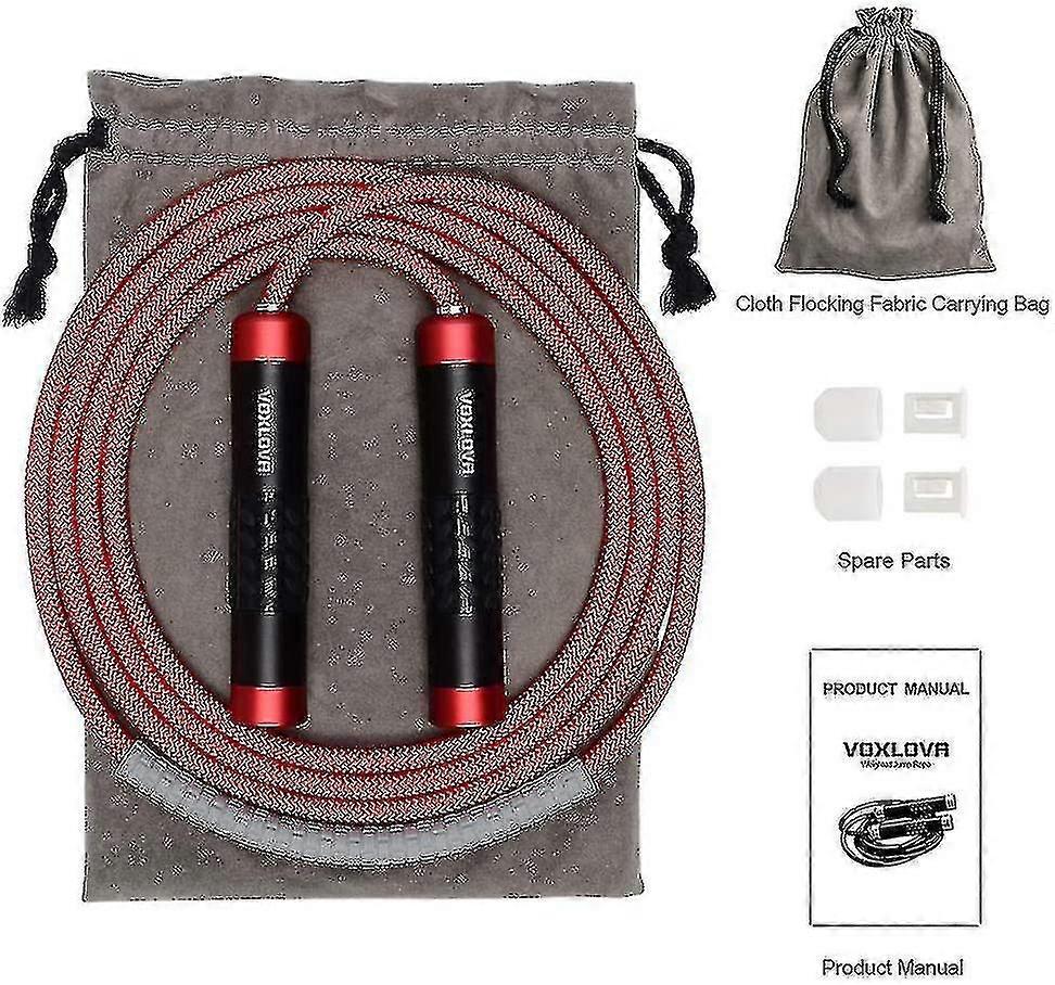 Weighted Jump Rope - Heavy Jump Ropes With Adjustable