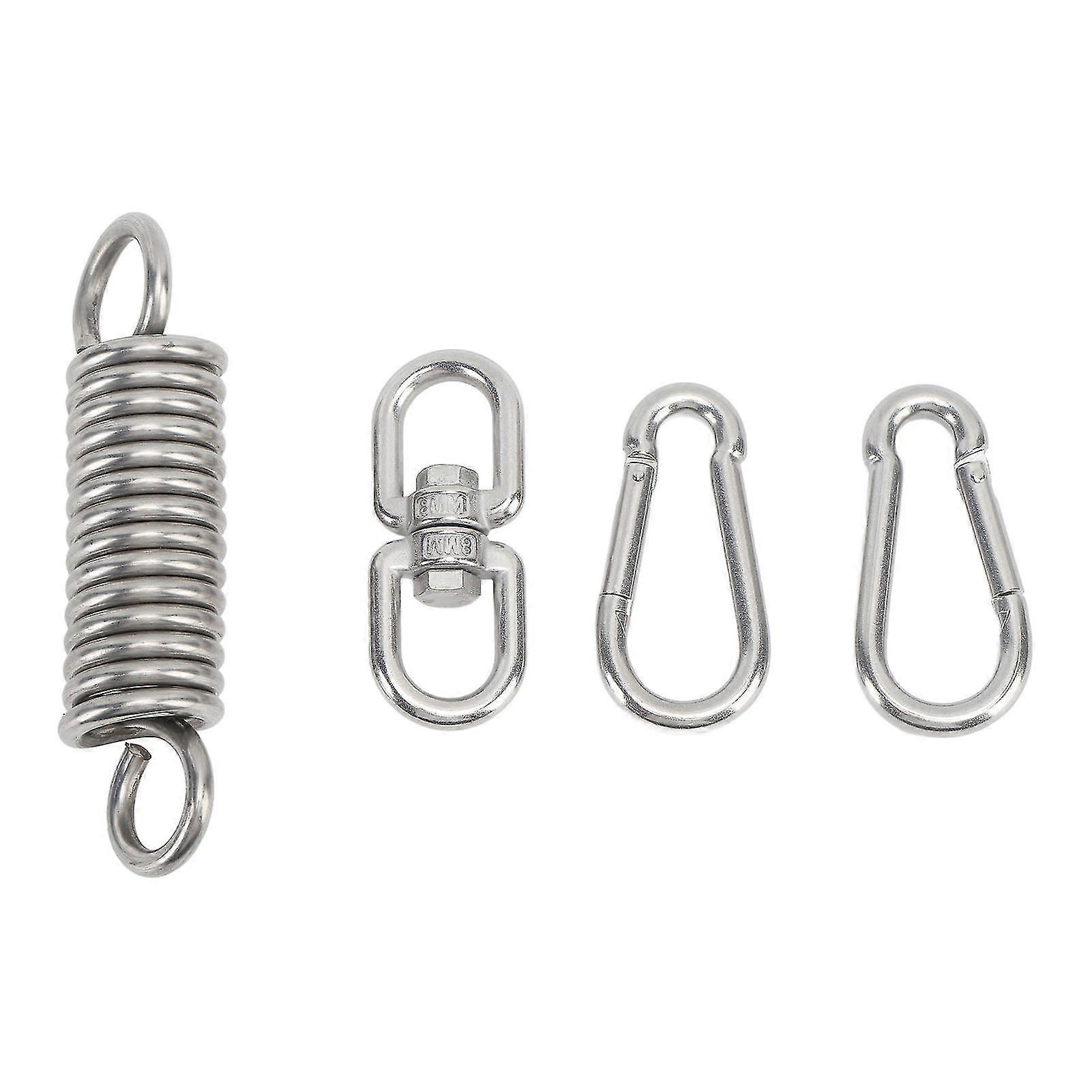 per 2024Heavy Bag Spring 304 in acciaio inossidabile 200 kg Rotazione a 360 gradi Molla professionale per sacco da boxe da campeggio per la casa Sedia a dondolo da campeggio