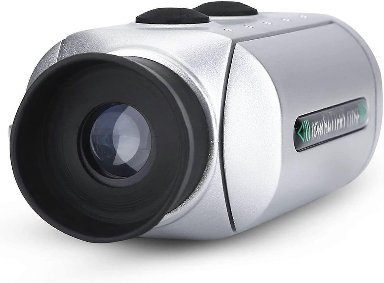 Golf Rangefinder Telescope Distance Meter Tester 7x18 Golf Electronic Monocular Rangefinder With Built-in Battery Perfect Golfer Gift