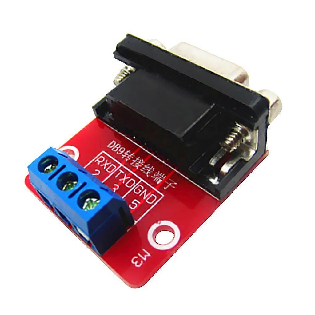 RS232 Serial to Terminal DB9-M3 Female Adapter Connector Terminal Module
