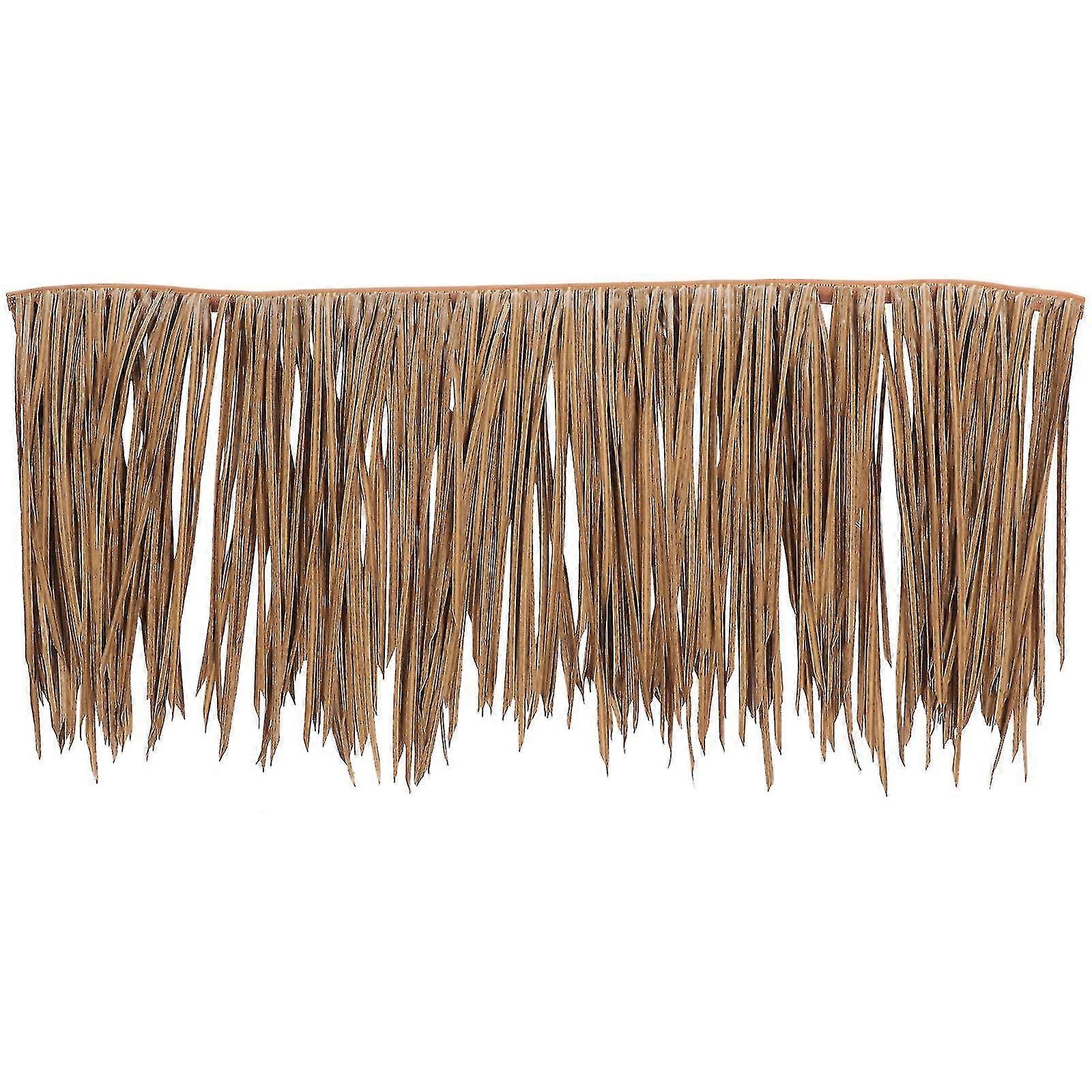 Simulated Thatch Roll Artificial Thatch Grass Mexican Straw Roof Thatch
