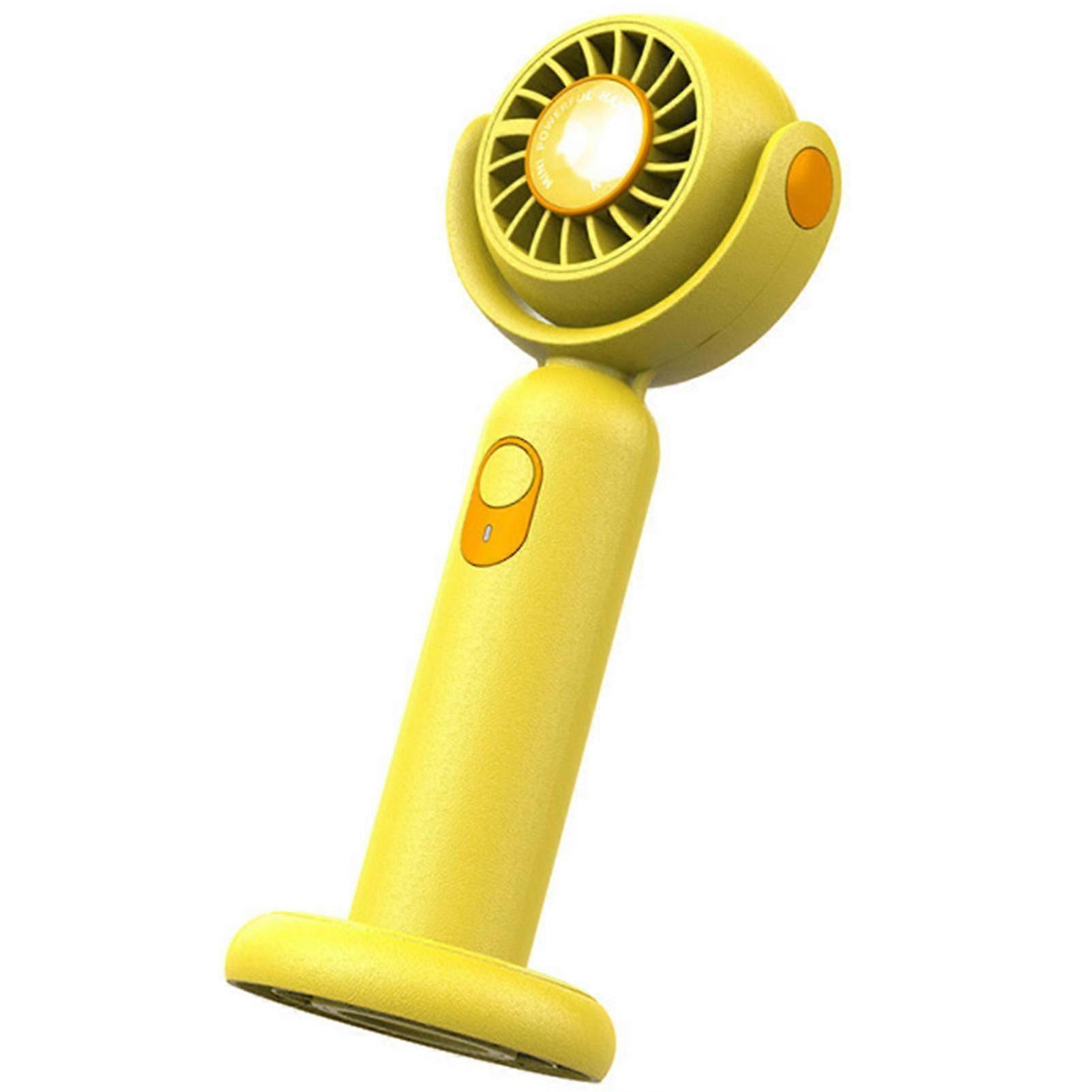 Mini Handheld Fan Portable Usb Charging Cooling Fan 130 Rotating Turbines Small Desktop Fan