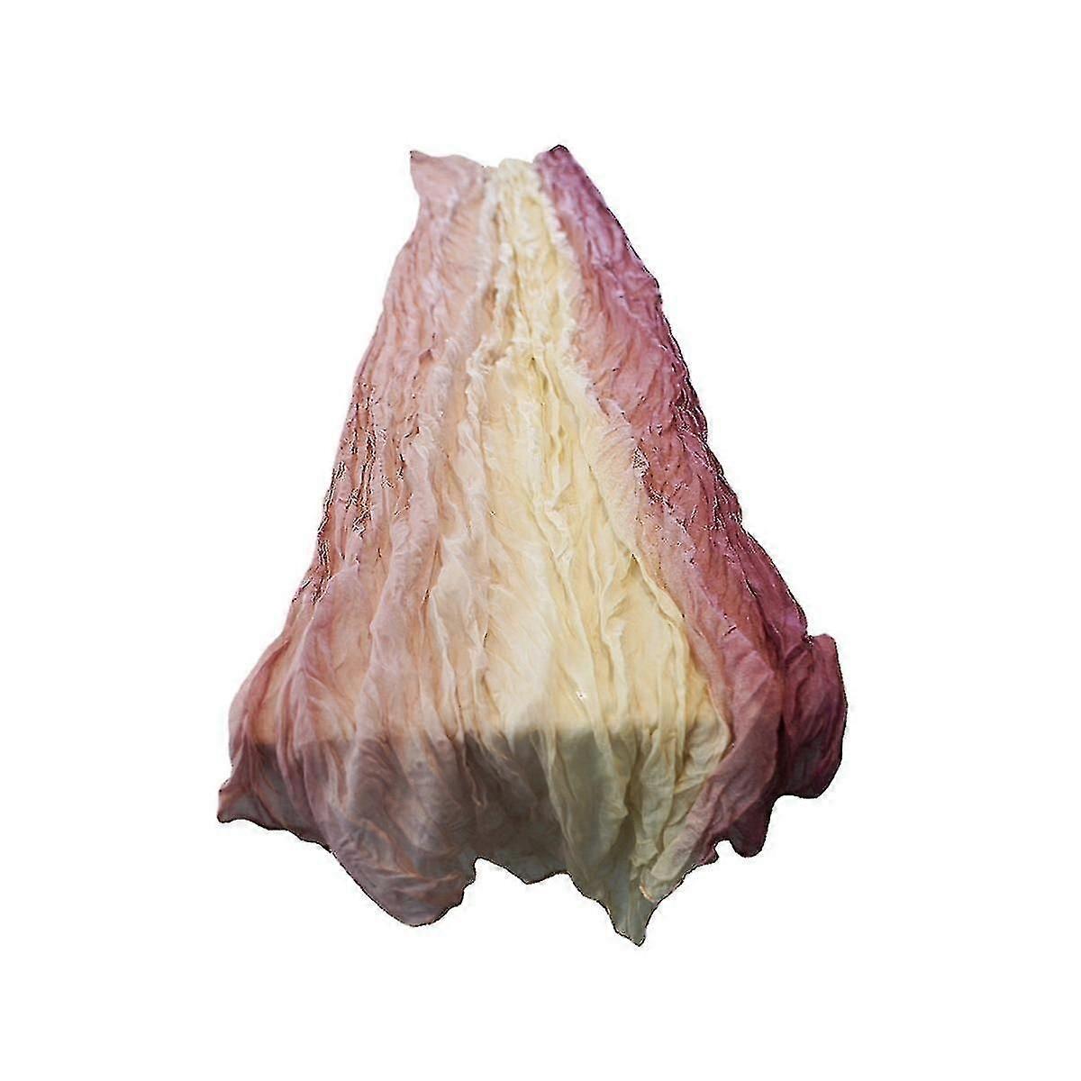 2pcs Cheesecloth Table Runner Boho Table Runner Gradient Table Runner For Baby Shower Wedding Engag