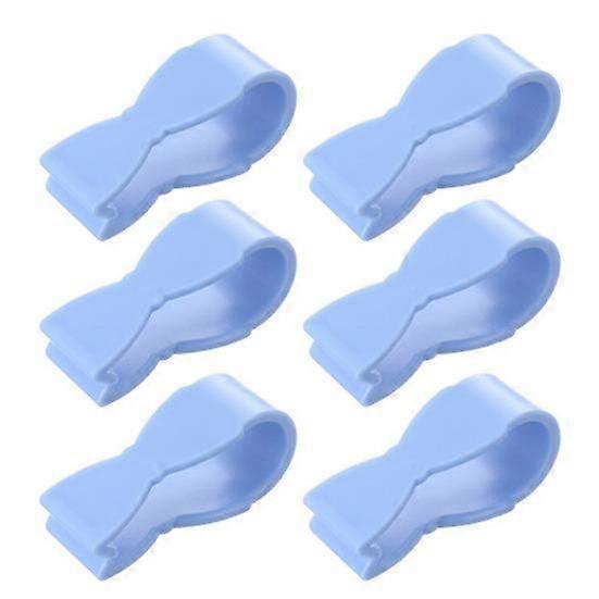 6 Pcs Prevent Fixing Clips Inverted Tooth Towel Design Reusable Elastic Kitchen Quilt Clips Falling Needleless Sheet Buckle