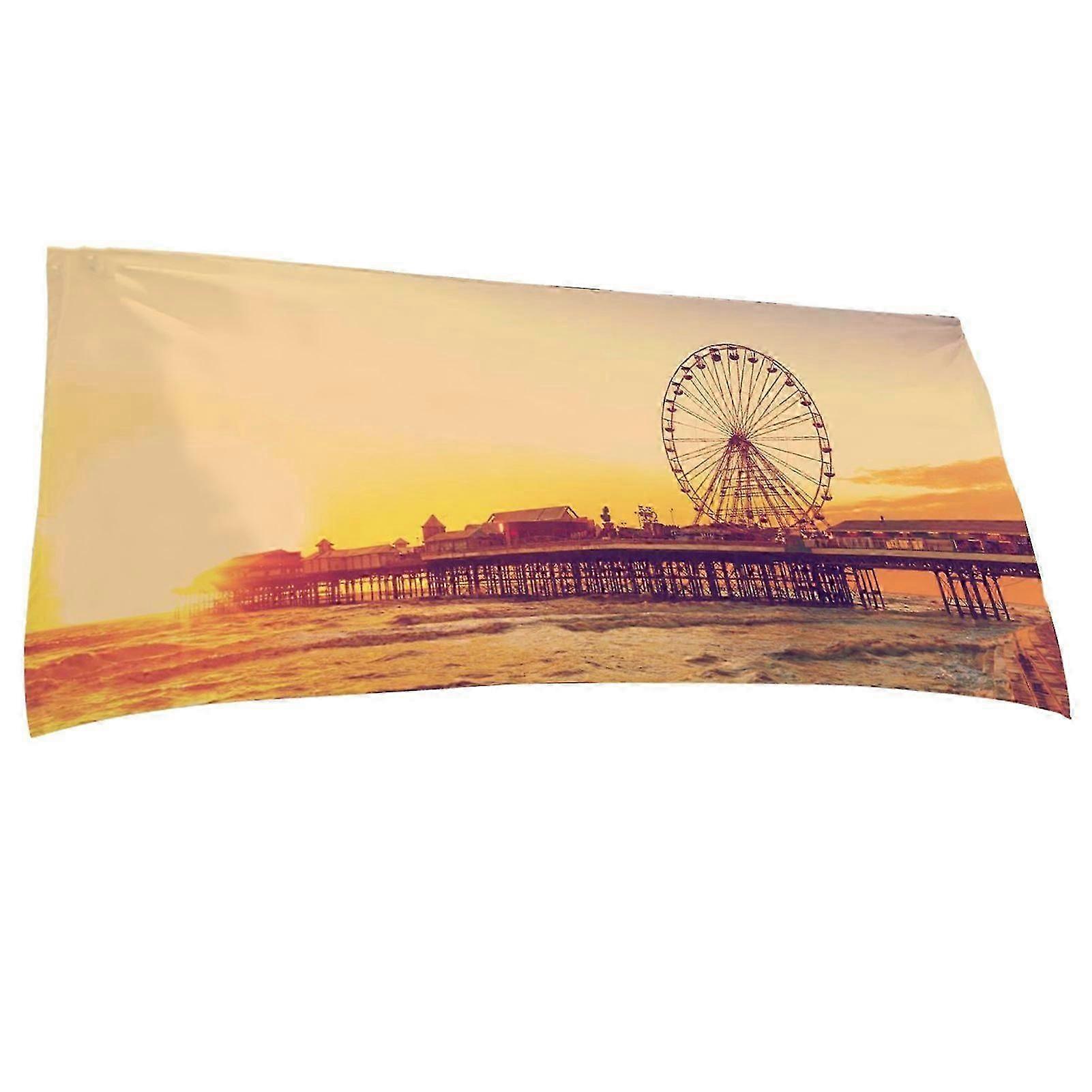 Beach Towel Portable Multipurpose Durable Summer Quick Drying Swimming Towel Daily Use