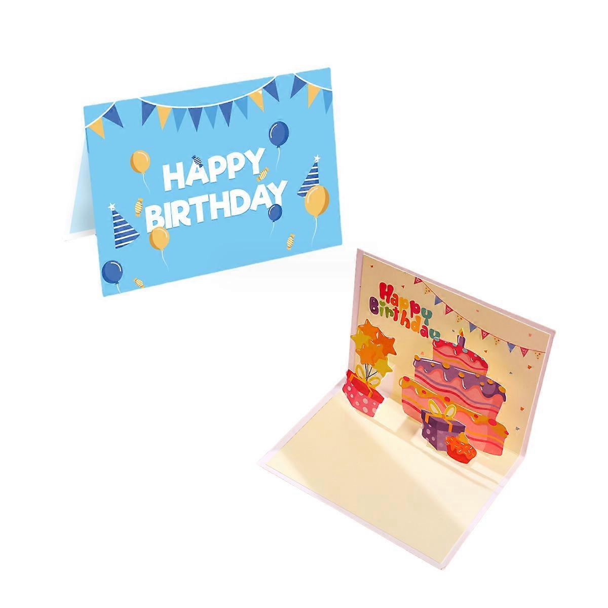 3D Exploding Pop Cake, Unique Birthday, Perfectly Opening