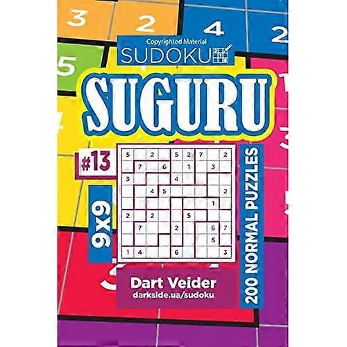 Sudoku Suguru - 200 Normal Puzzles 9x9 (Volume 13)