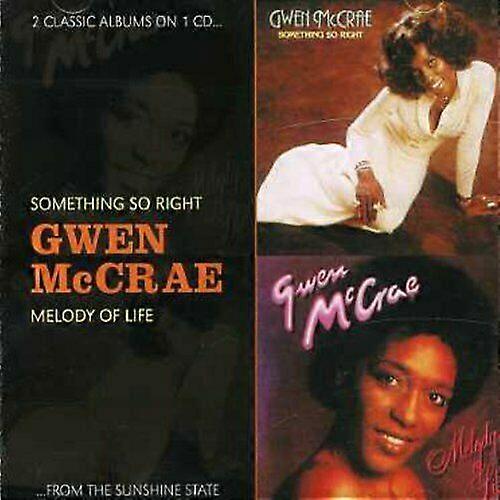Gwen Mccrae Something So RightMelody Of Life CD