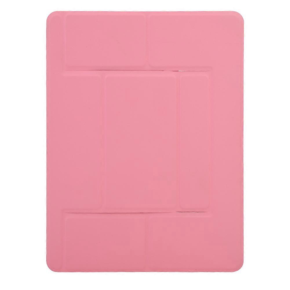Ultra Thin 3MM Laptop Computer Bracket Portable Folding Adjustable Sticker Bracket Pink