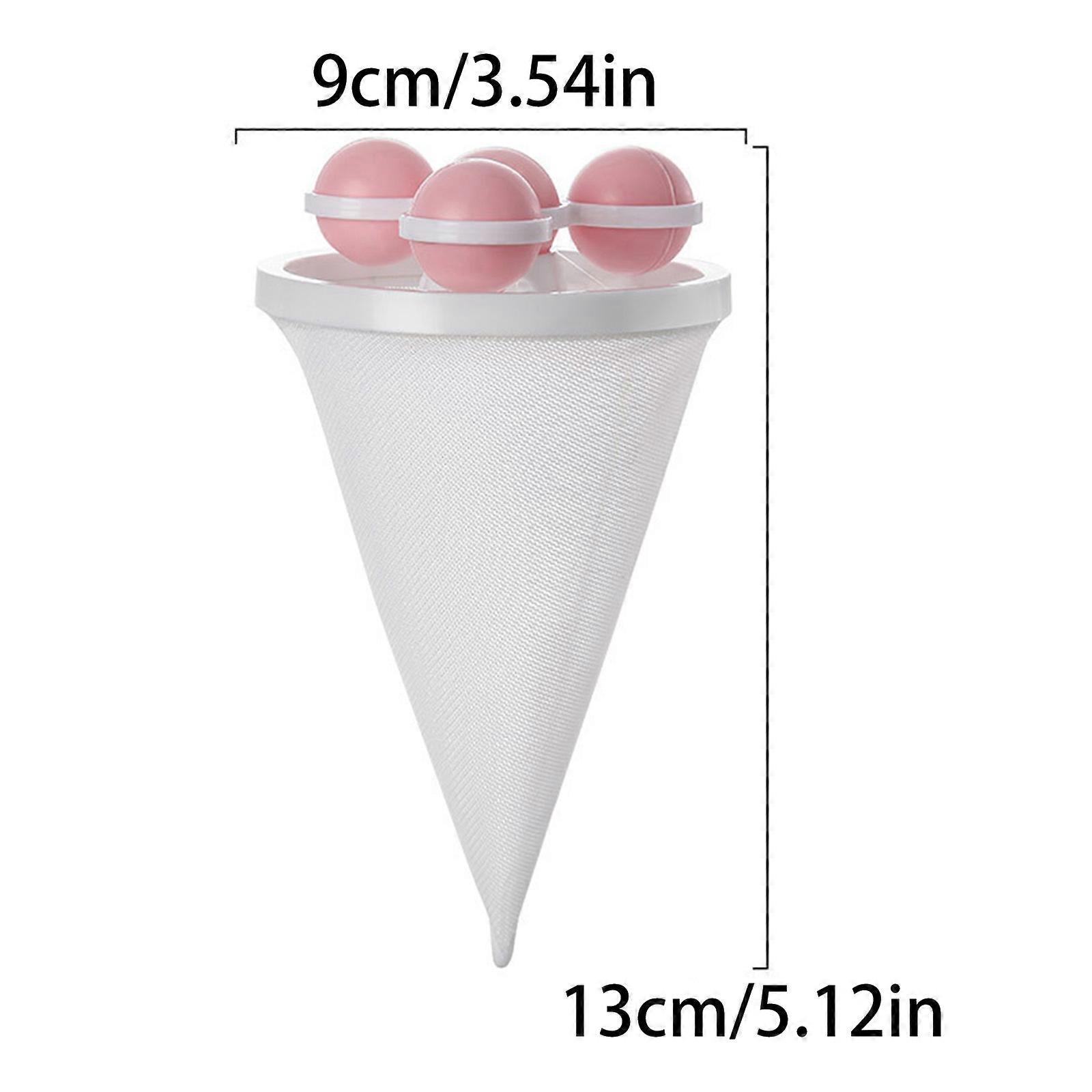 Washing Machine Filter Meshes Bag Hair Filter Net Pouches Washing Machine Floating Meshes Bag Hair Filtering Meshes Pink