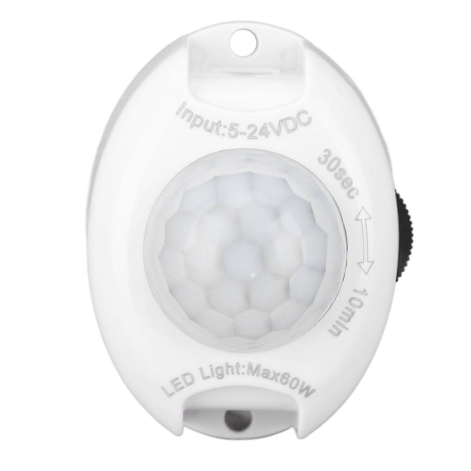 DC Plug Human Body Induction Switch Infrared Adjustable LED Light Strip Detector Switch 524V 60W