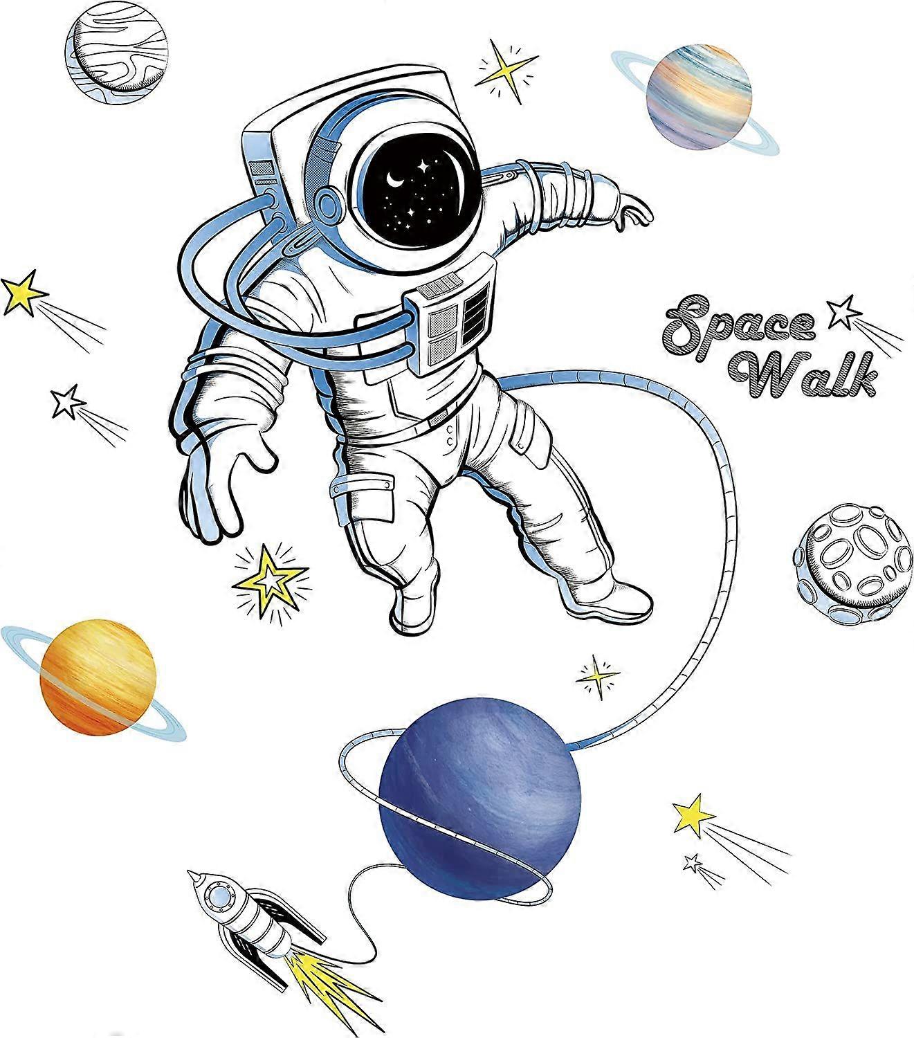 Wall Stickers Animals Safari (Astronaut)