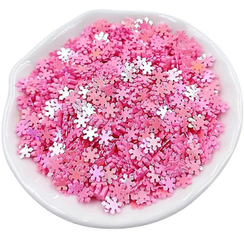 2000pcs Decorative Phantom Color Handmade Phone Case DIY Jewelry Material Water Cup Patches Creative Snowflake Accessories PVC Accessories