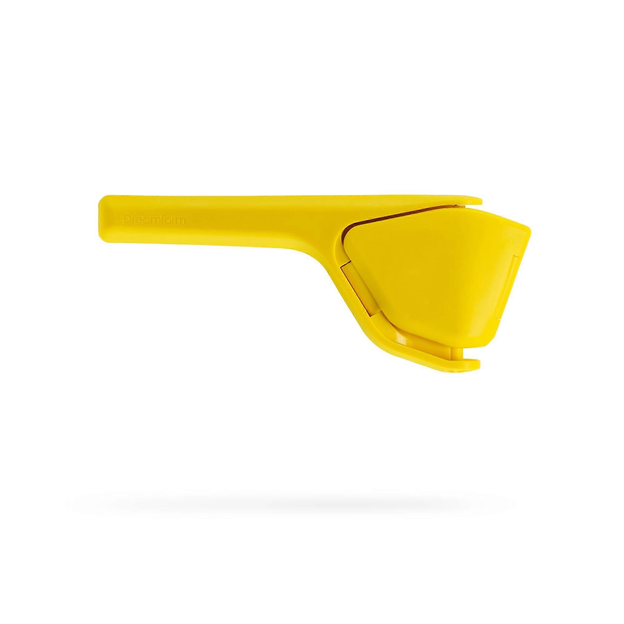 10-Inch Fold-Flat Lemon Juicer for Easy-Squeeze Citrus and Limes, Durable Plastic, Space-Saving Design