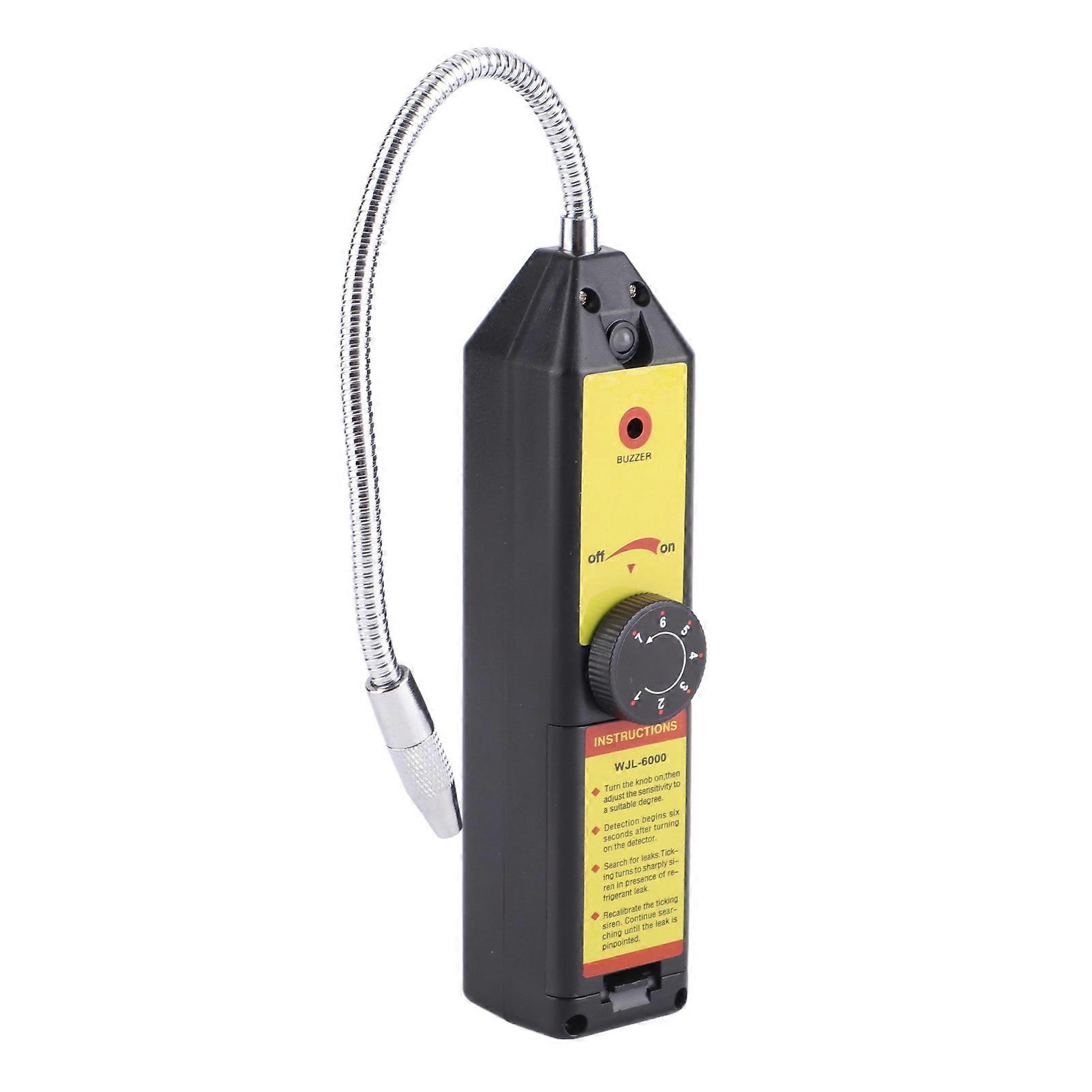 Halogen Gas Refrigerant Leak Detector for HVAC R134a R410a R22a CFC HFC Gas Detection Tool with Accurate Leak Sensing