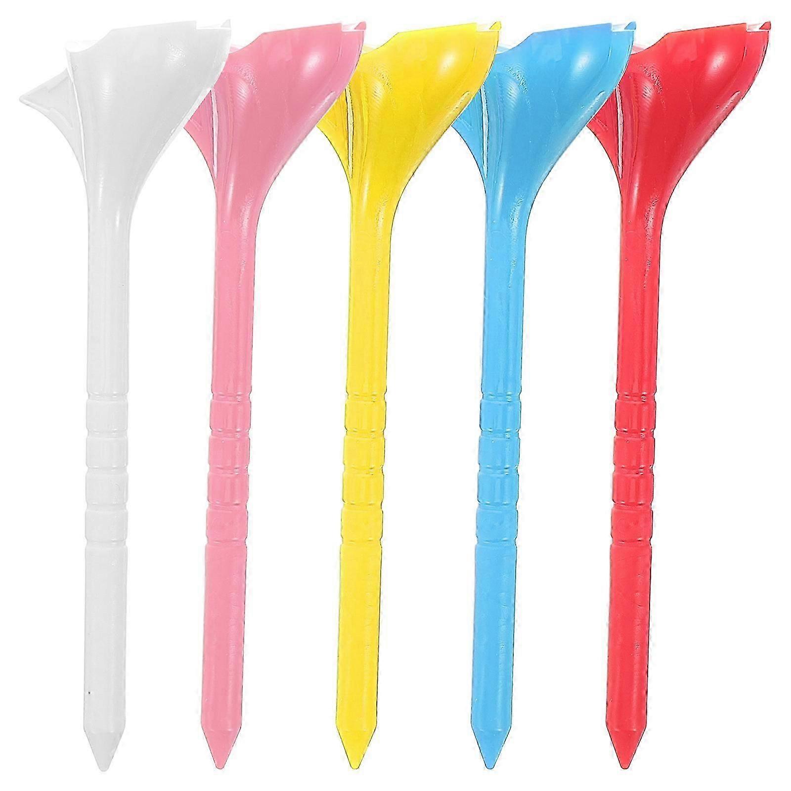 5Pcs Golf Ball Tees Plastic Golf Tees Practice Holders Golf Equipment fast
