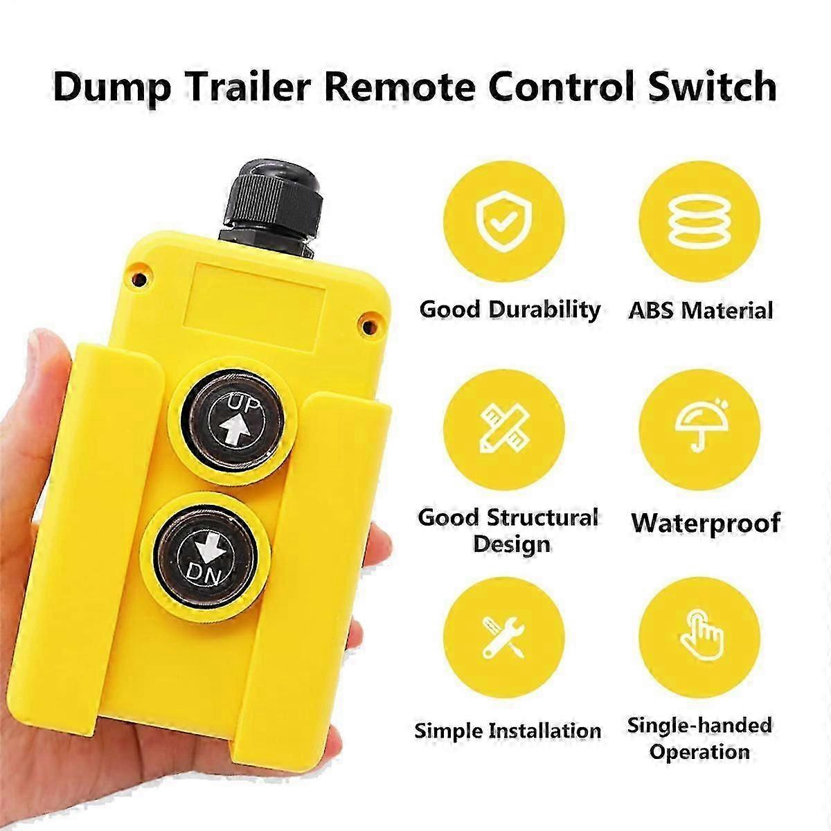 Dump Trailer Remote Control Switch 12V DC Up Down Control Switch ...