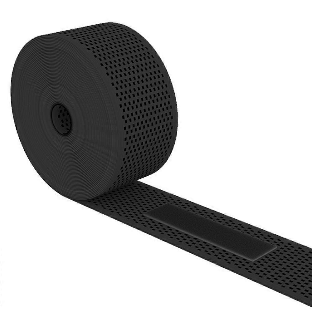 AIBEIJIAN BD001 2個450 * 5cmコットンボクシングキックボクシングムエタイハンドラップ弾性包帯-ブラック