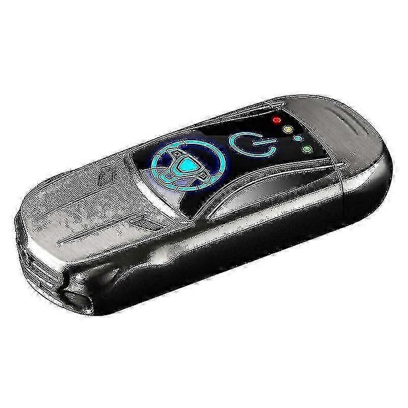 Isqueiro usb recarregável usb de arco duplo com sensor de impressão digital cigarro de carro Lighter_a-1