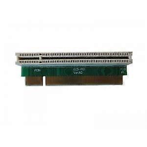 Riser PCI - 1U V2 - PCI 32 bits - Vandret orientering - Sort farve