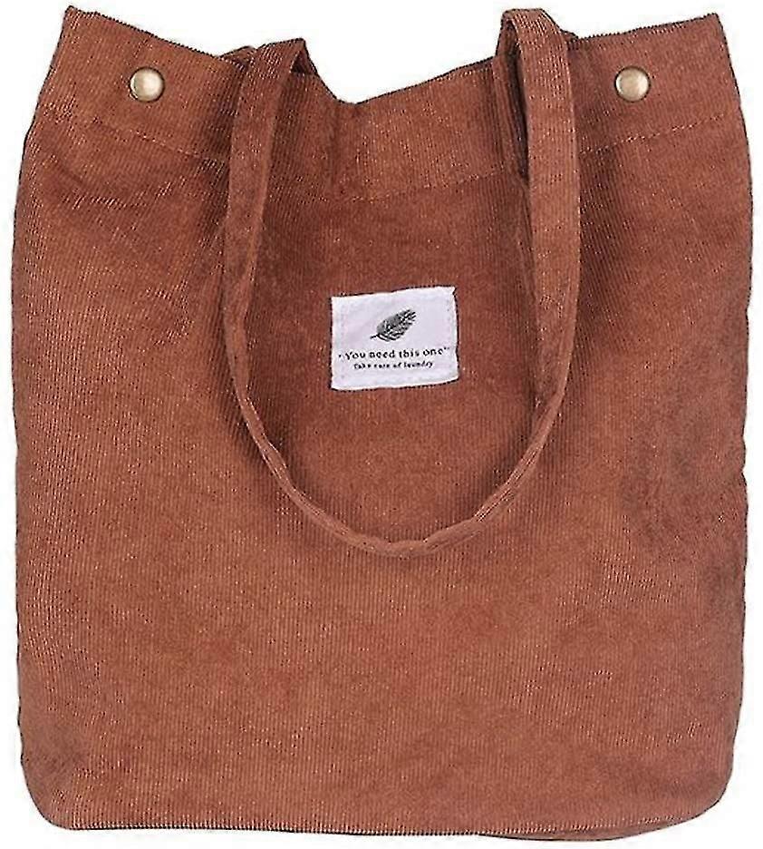 حقيبة الكتف المرأة حقيبة سروال قصير كبيرة المرأة حقيبة يد المتسوق المرأة التعامل مع حقيبة للعمل الجامعي مدرسة البنات (البني)