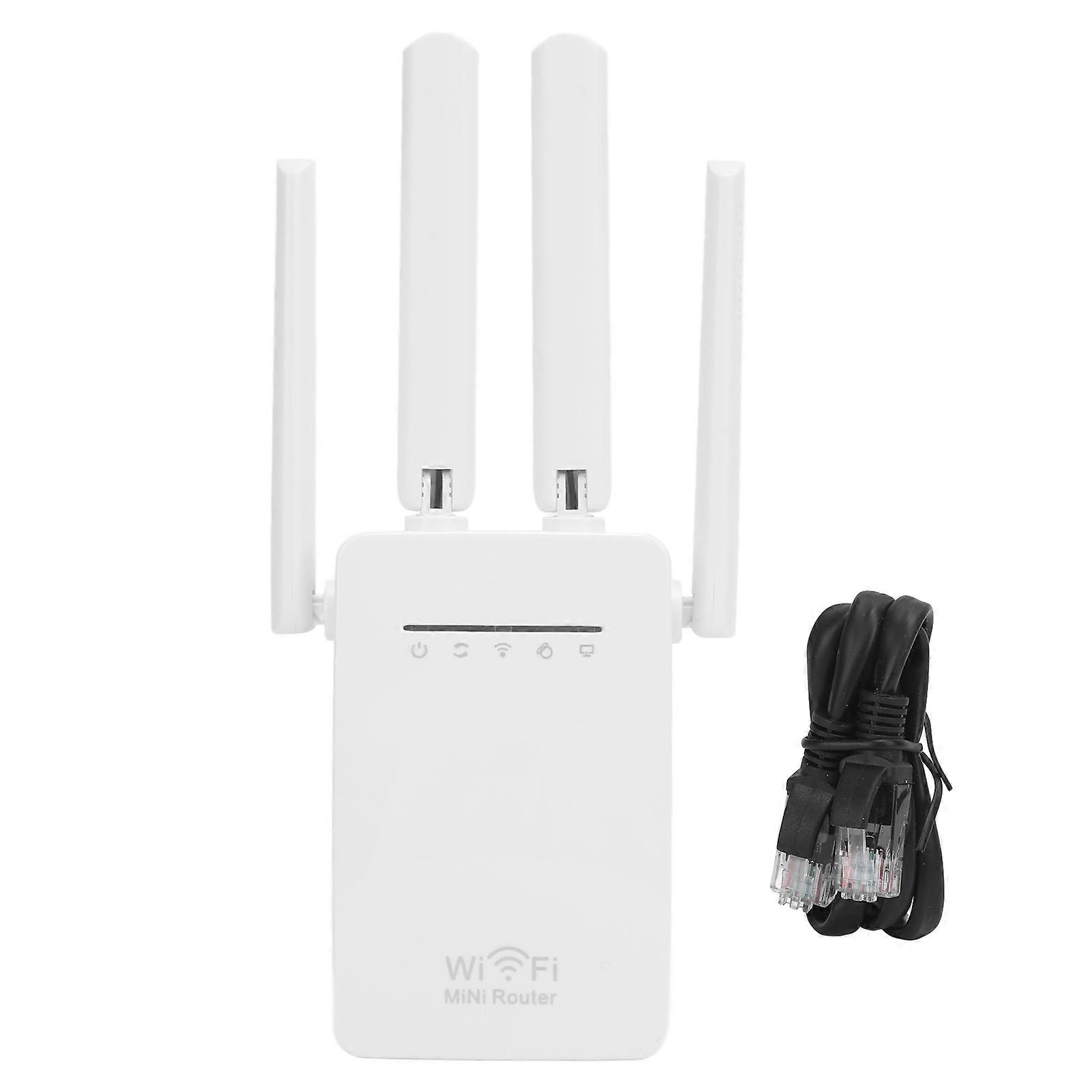 300Mbps WiFi Range Extender - Boost Internet Signal, Easy Setup, Universal Compatibility