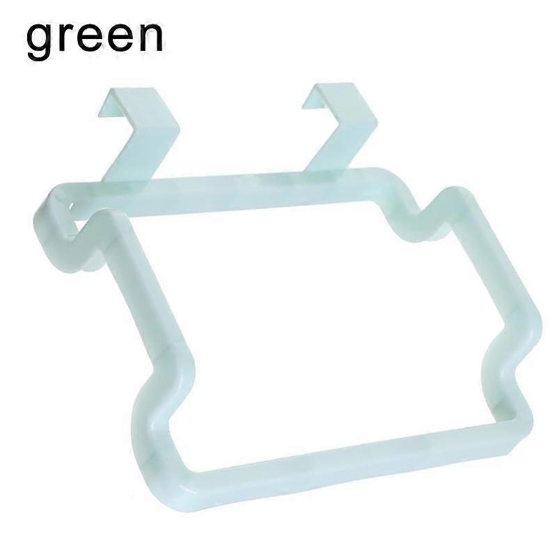 Cabinet Door Towel Hanger Rack Paper Roll Holder Shelf Closet Organizer Stand No Punching Under Table Floating Storage Rack Hook