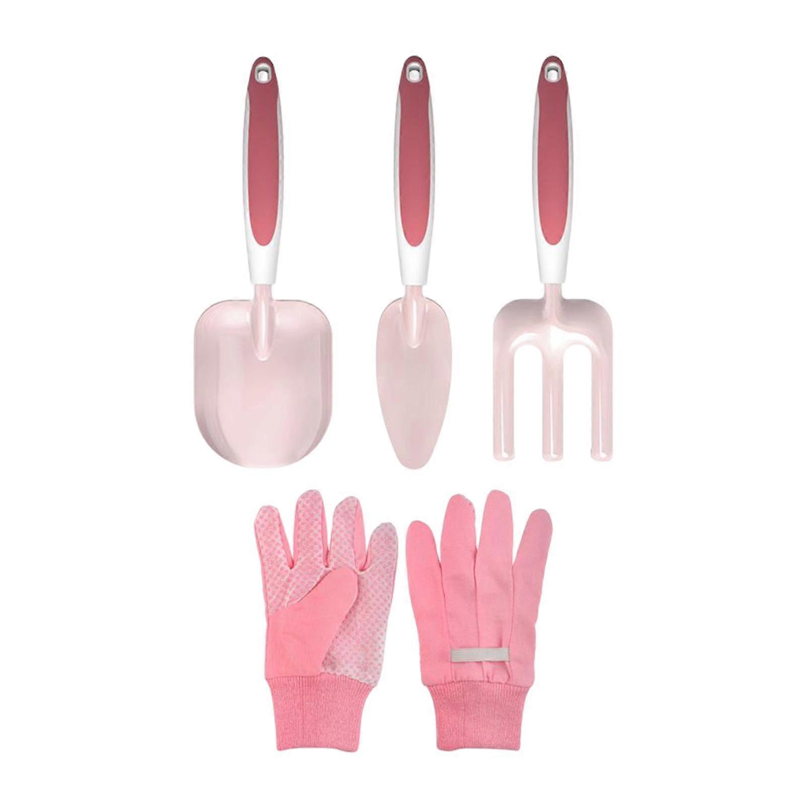 Children Garden Tool Set for Girl Includes Gloves, , Rake, etc Rounded Edges