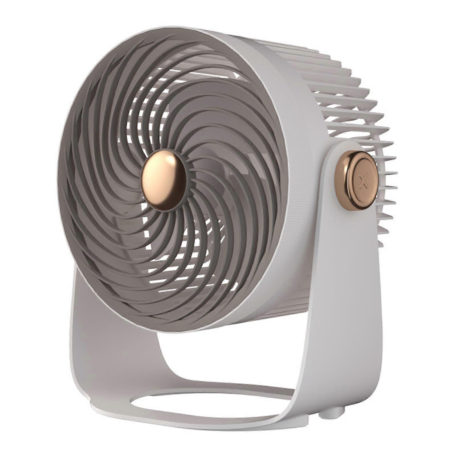 Table Fan Hanging Fan-use USB Desk Portable Desktop Table Plug In Power Fan Rotation Strong Wind Quiet Personal Small Fan For Home Gift