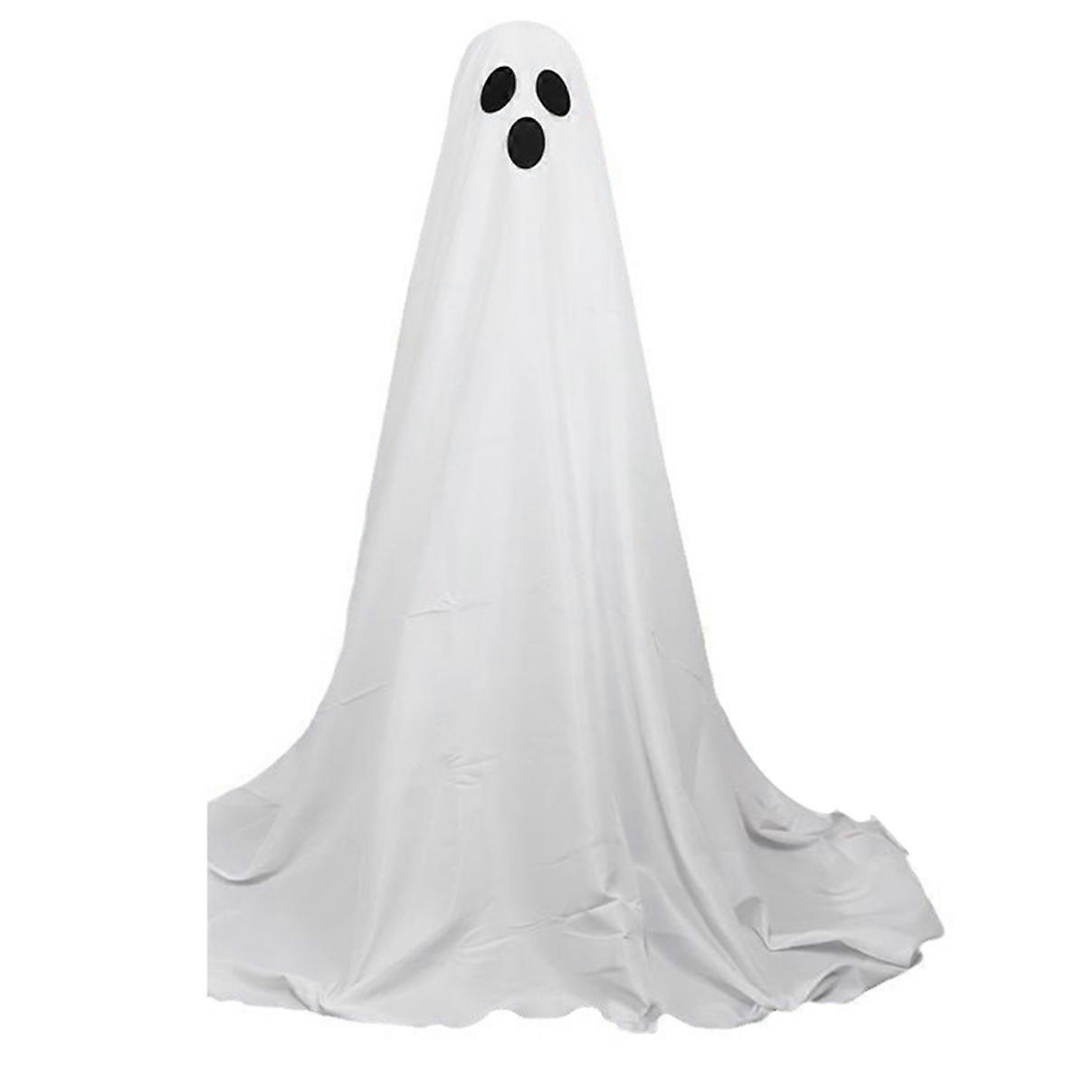Front Porch Glowing Ghost Halloween Standing Ghost Without Hat