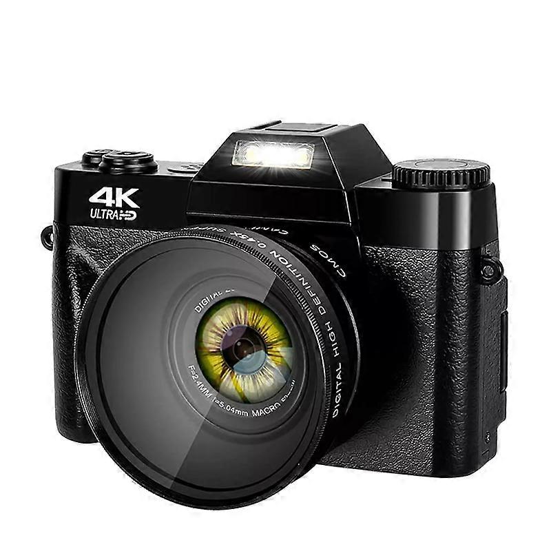 Digital Photography Camera 4K WIFI Web Cam Vintage Video Recorder 48MP Streaming Camcorder Camera wi